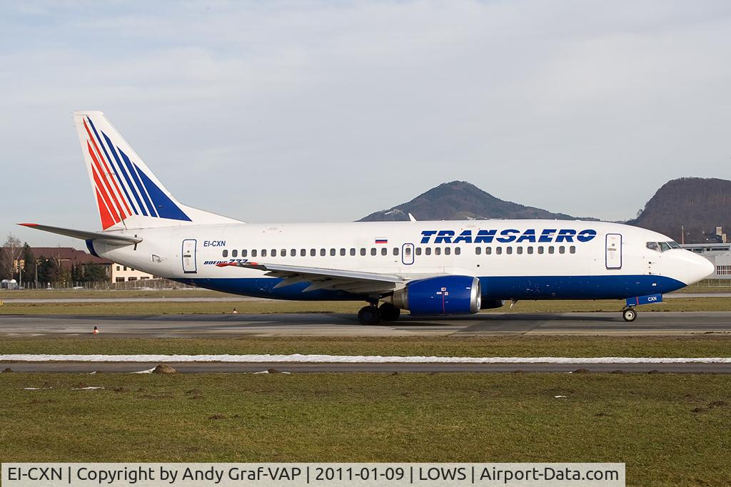 EI-CXN, 1987 Boeing 737-329 C/N 23772, Transaero 737-300