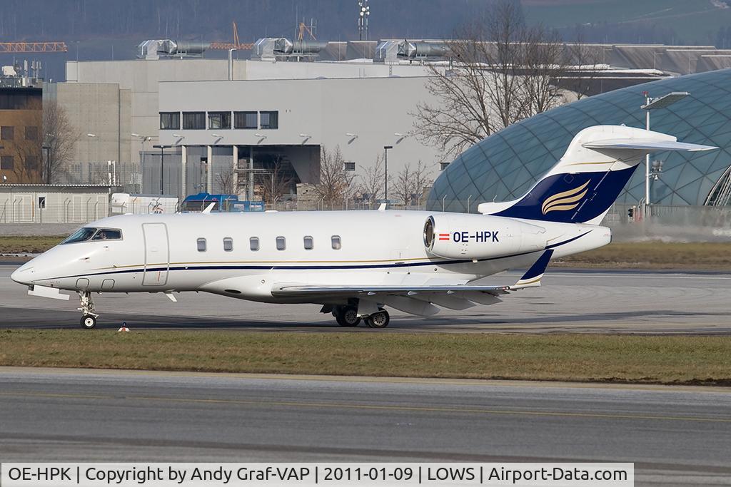 OE-HPK, 2001 Bombardier Challenger 300 (BD-100-1A10) C/N 20004, BD-100