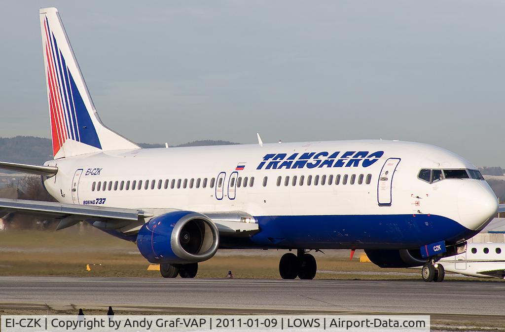 EI-CZK, 1989 Boeing 737-4YO C/N 24519, Transaero 737-400