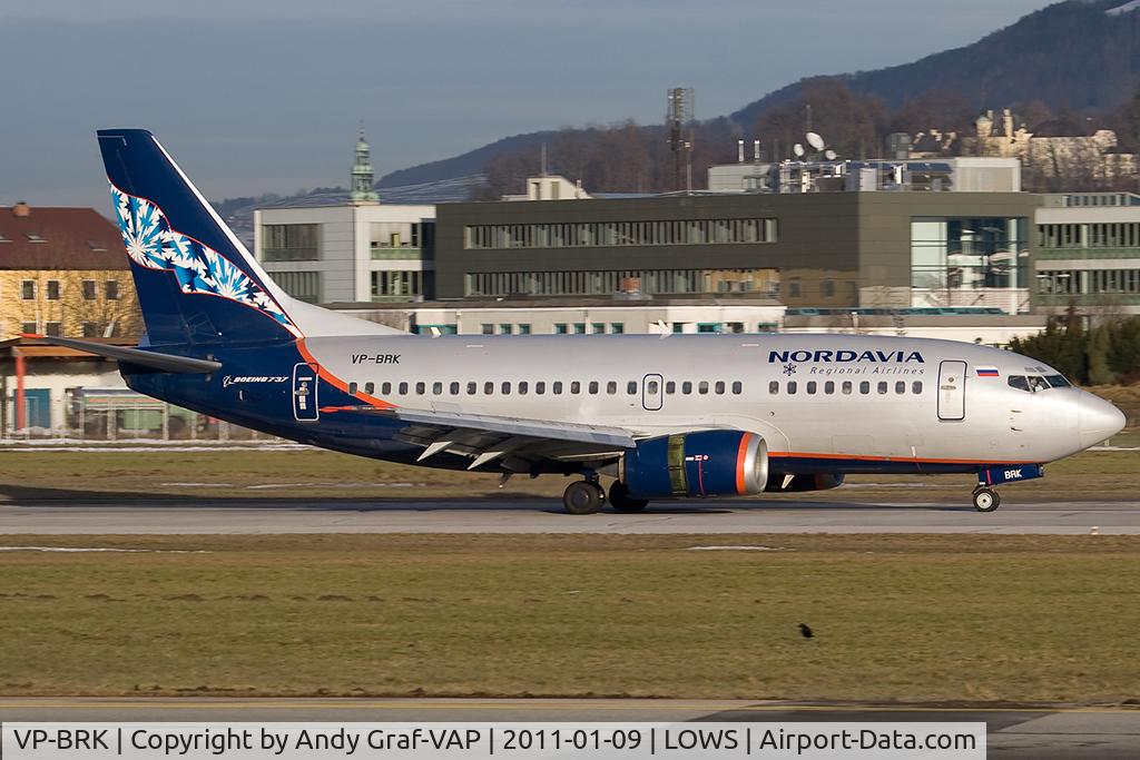 VP-BRK, 1992 Boeing 737-5Y0 C/N 25288, Nordavia 737-500