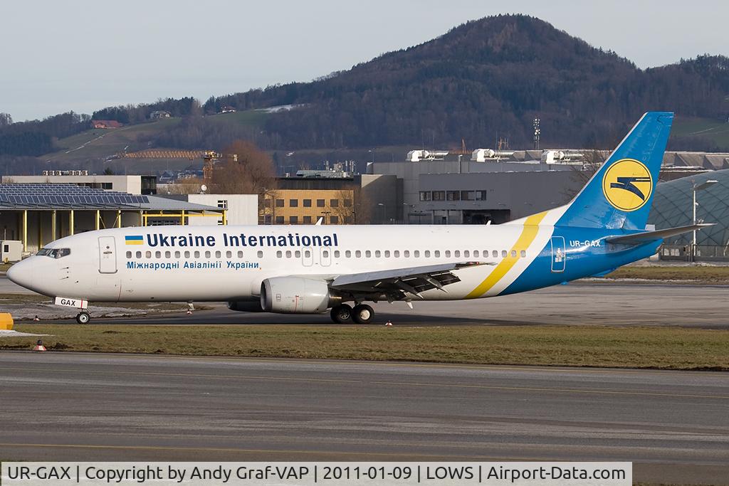 UR-GAX, 1992 Boeing 737-4Y0 C/N 26066, Ukraine International 737-400