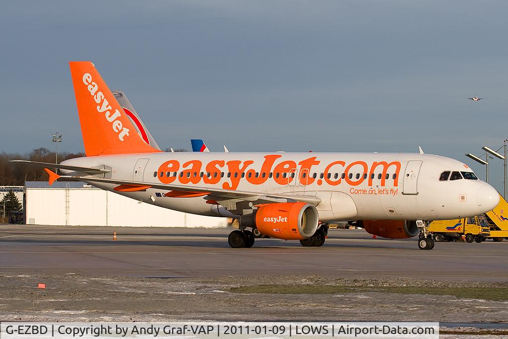 G-EZBD, 2006 Airbus A319-111 C/N 2873, Easyjet A319