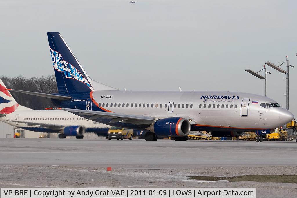 VP-BRE, 1992 Boeing 737-53C C/N 24827, Nordavia 737-500