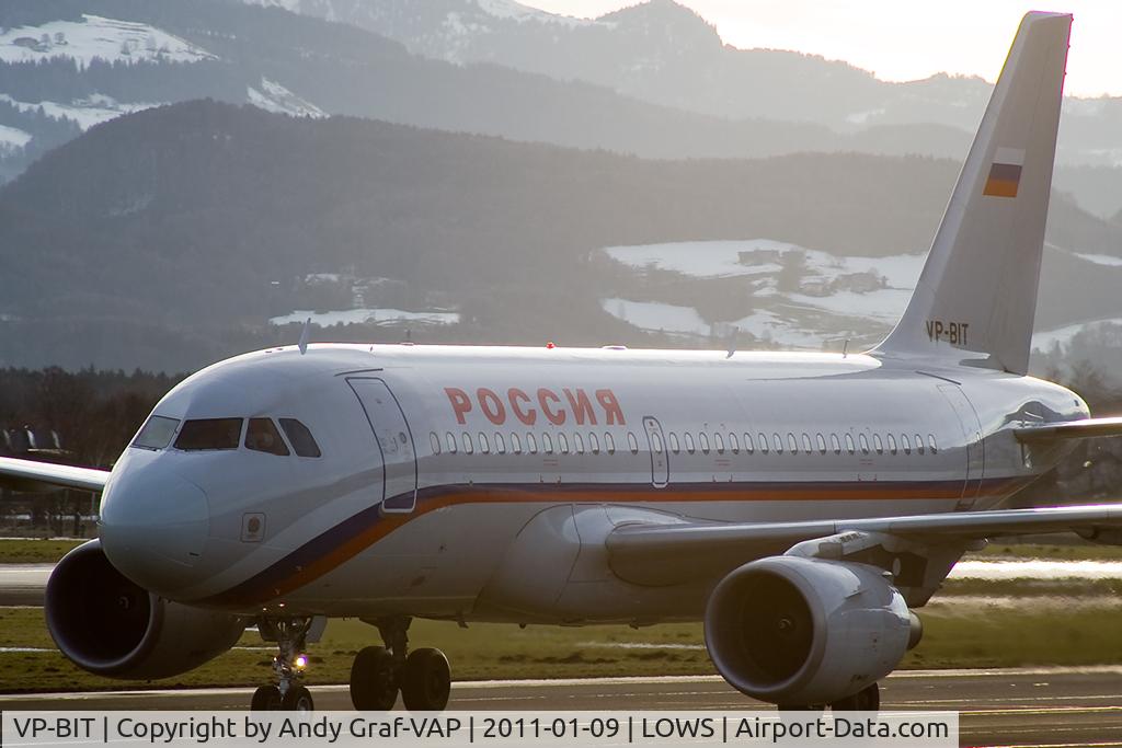 VP-BIT, 2002 Airbus A319-111 C/N 1761, Rossjia A319