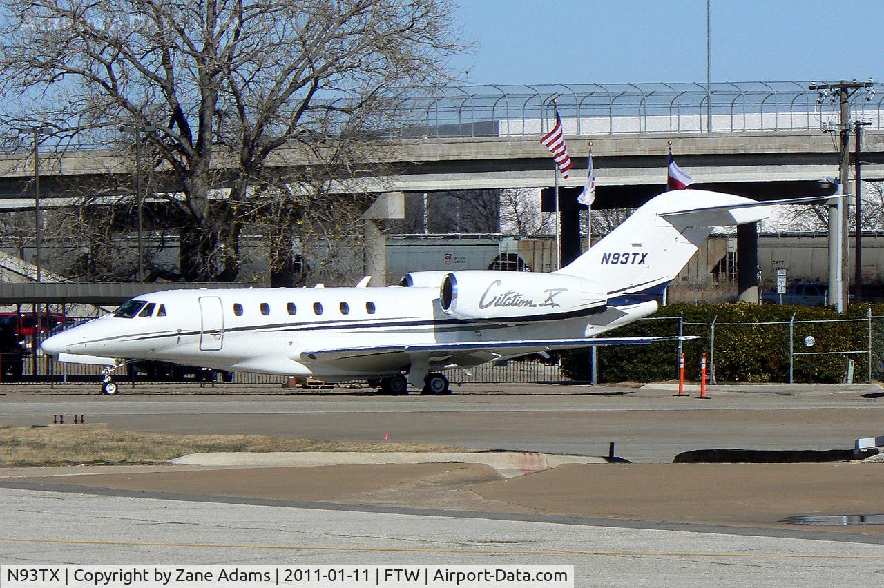 N93TX, 1999 Cessna 750 Citation X Citation X C/N 750-0099, At Meacham Field - Fort Worth, TX