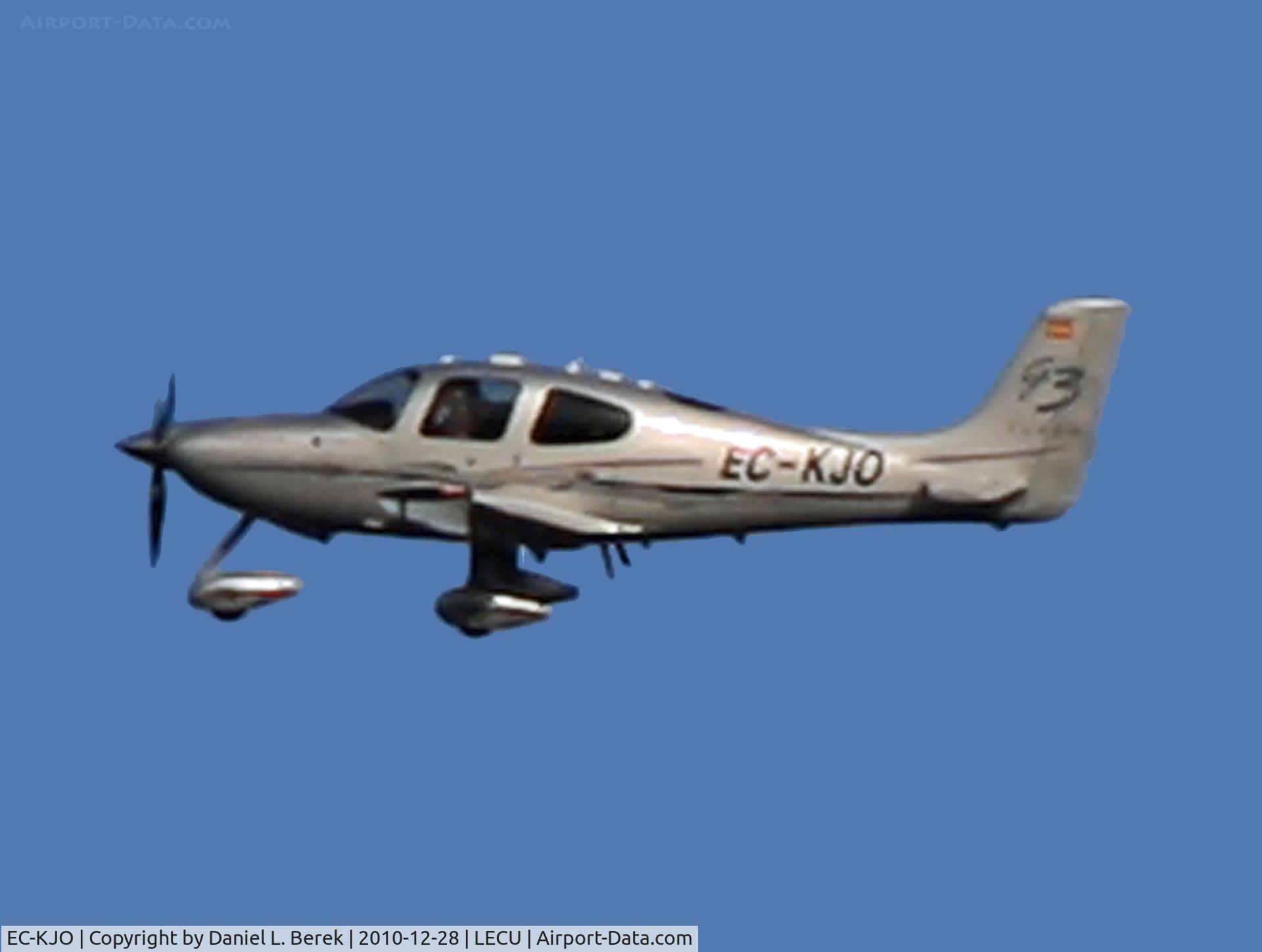 EC-KJO, 2007 Cirrus SR22 C/N 2558, Formerly N890SR, this aircraft now calls sunny Spain home.