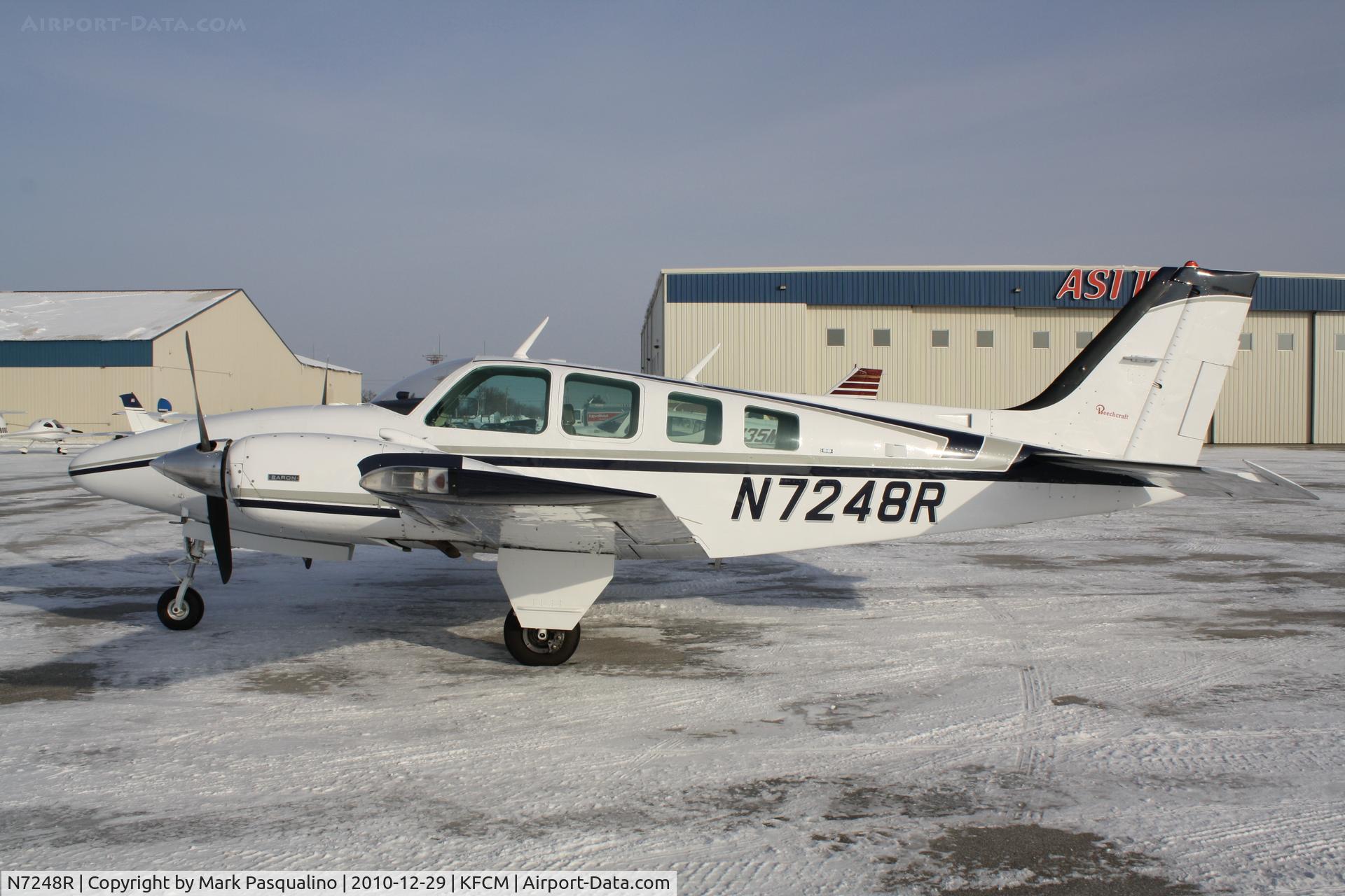 N7248R, 1975 Beech 58 Baron C/N TH-578, Beech 58