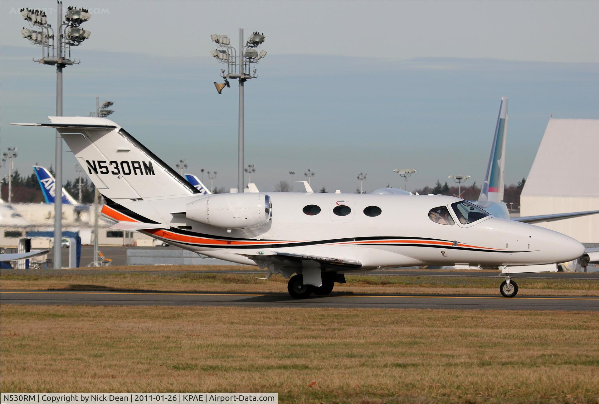 N530RM, 2009 Cessna 510 Citation Mustang C/N 510-0242, KPAE