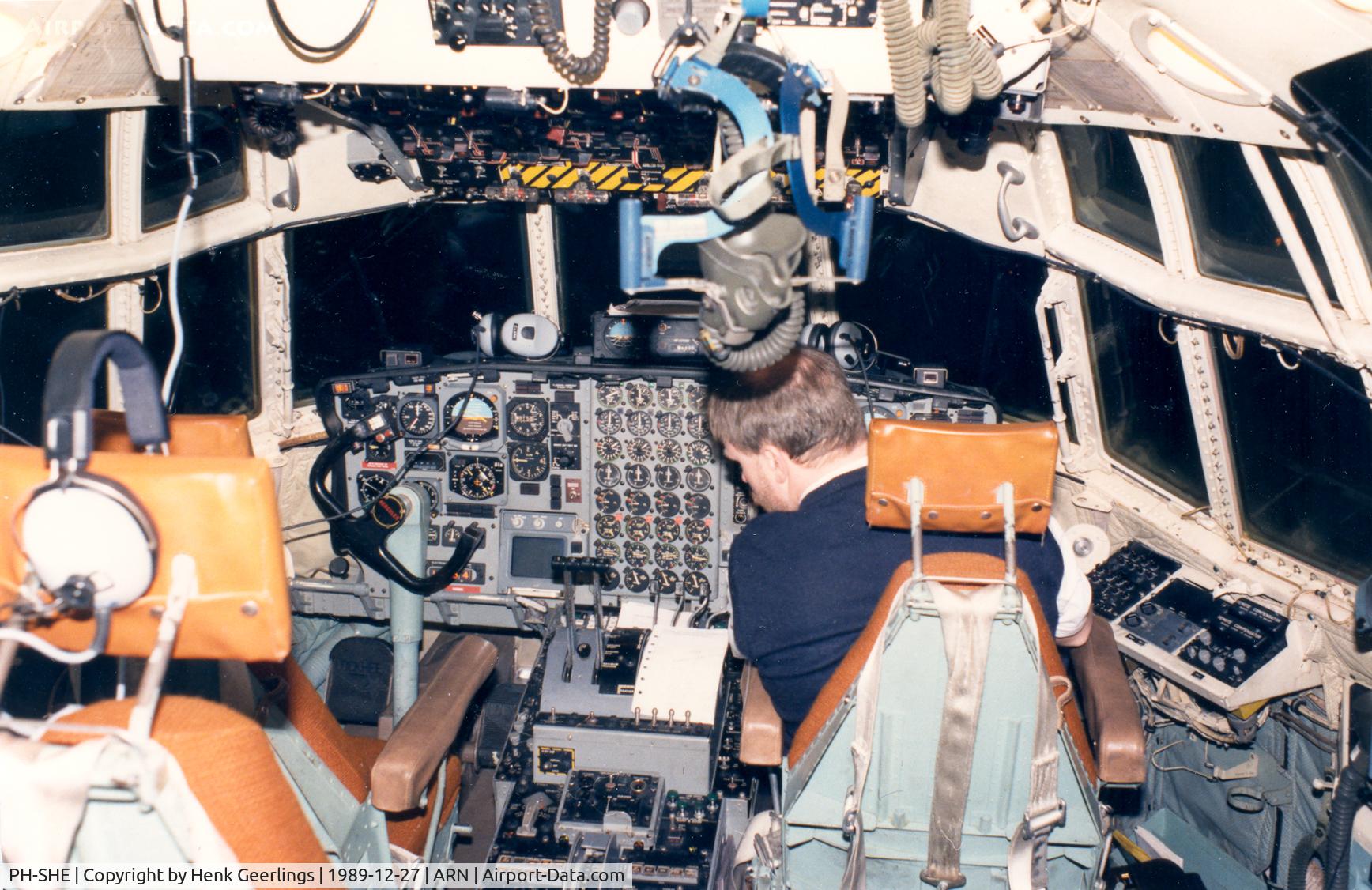 PH-SHE, 1981 Lockheed C-130H-30 Hercules C/N 382-4895, Schreiner Airways. Operation cargo flts for KLM