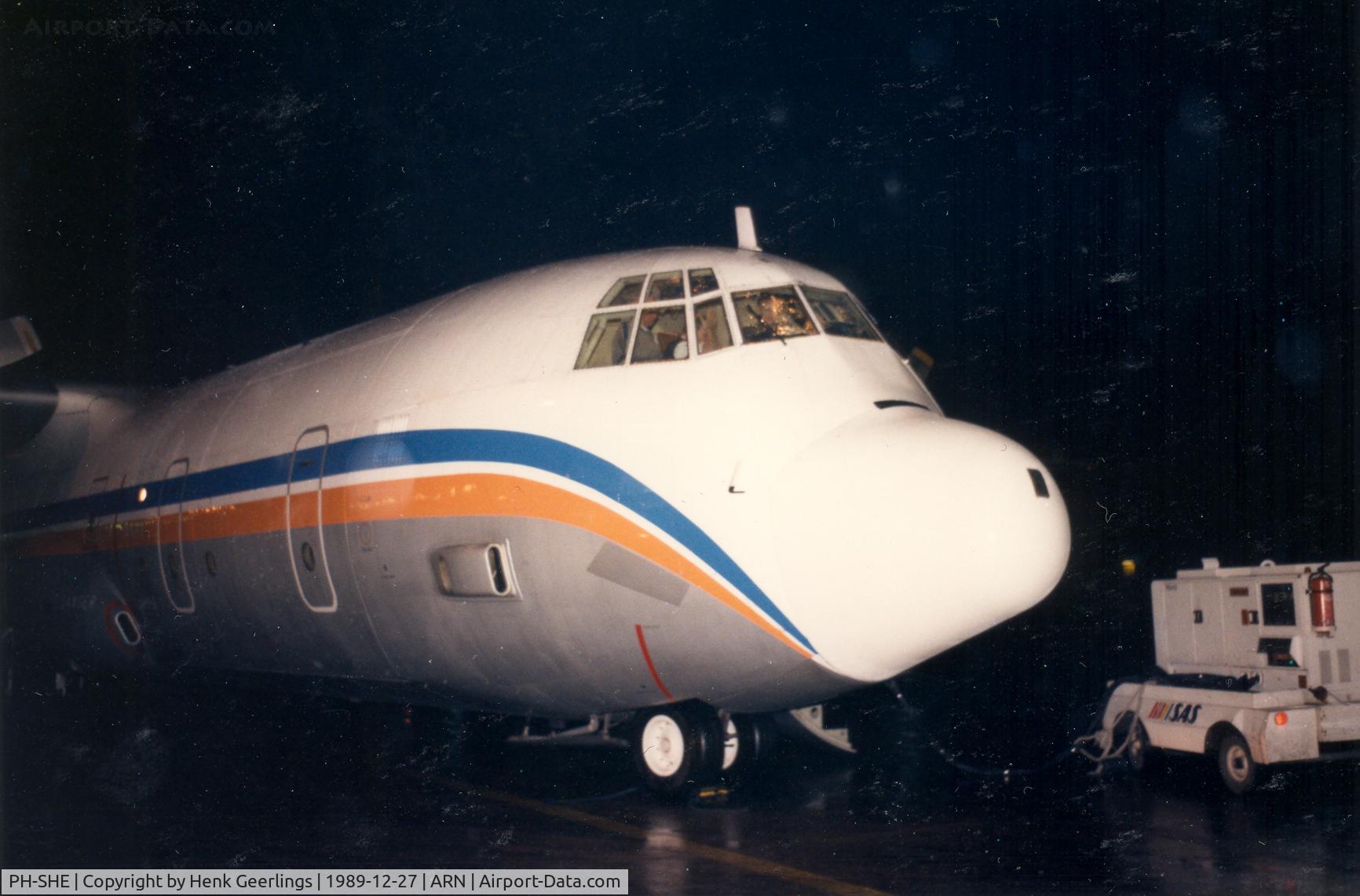 PH-SHE, 1981 Lockheed C-130H-30 Hercules C/N 382-4895, Schreiner Airways , Hercules