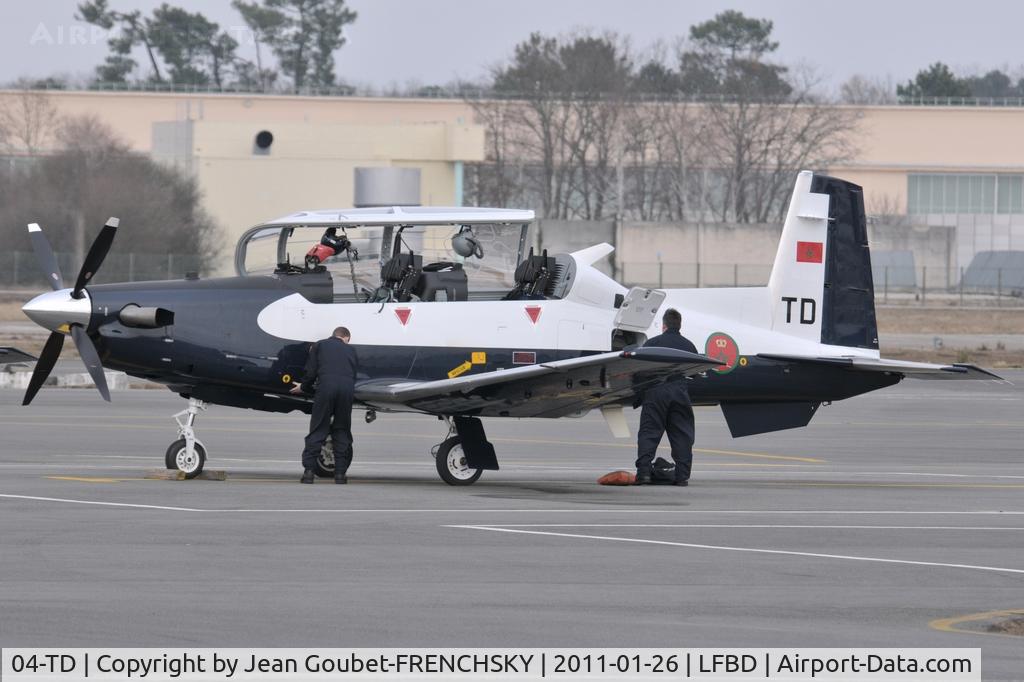 04-TD, Raytheon T-6C Texan II C/N PM-4, Raytheon T-6 Texan II - Beech PD-373 Mk II
Morocco - Air Force
cn:PM04