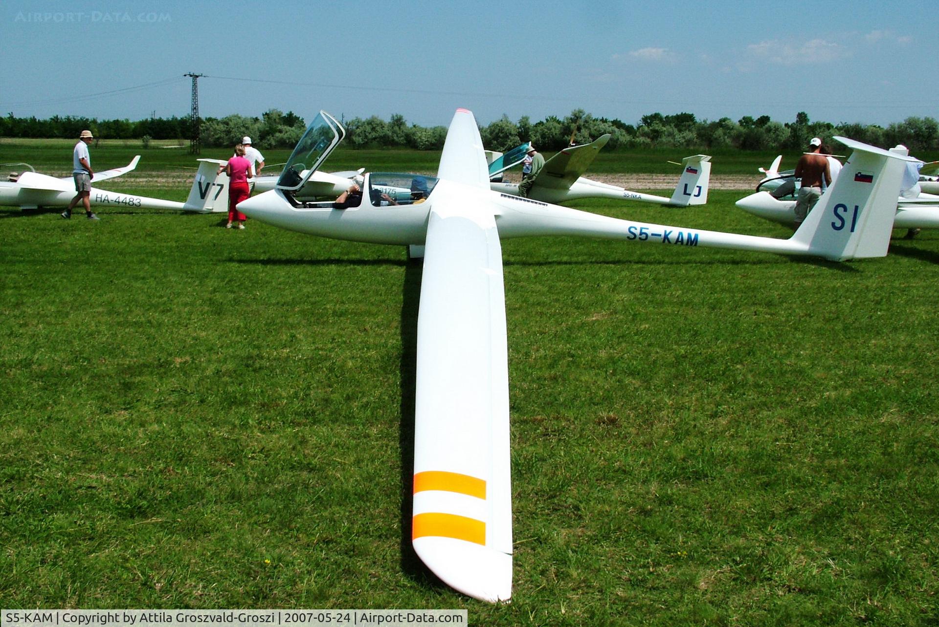 S5-KAM, Schleicher ASH-25M C/N 25209, Szatymaz Airfield - Hungary.