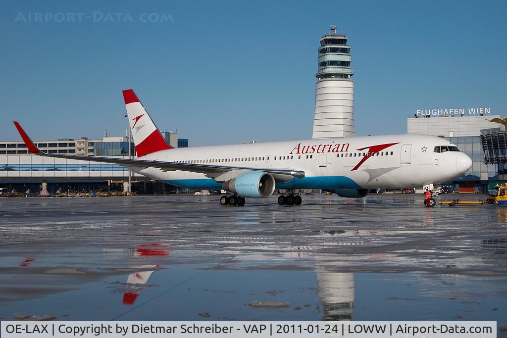 OE-LAX, 1992 Boeing 767-3Z9/ER C/N 27095, Austrian Airlines Boeing 767-300