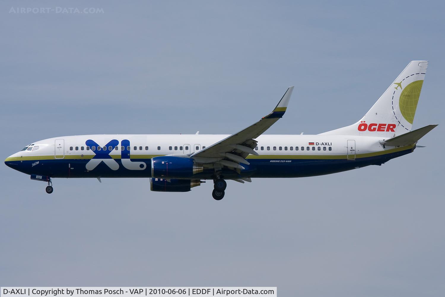 D-AXLI, 2001 Boeing 737-81Q C/N 30618, XL Airways Germany