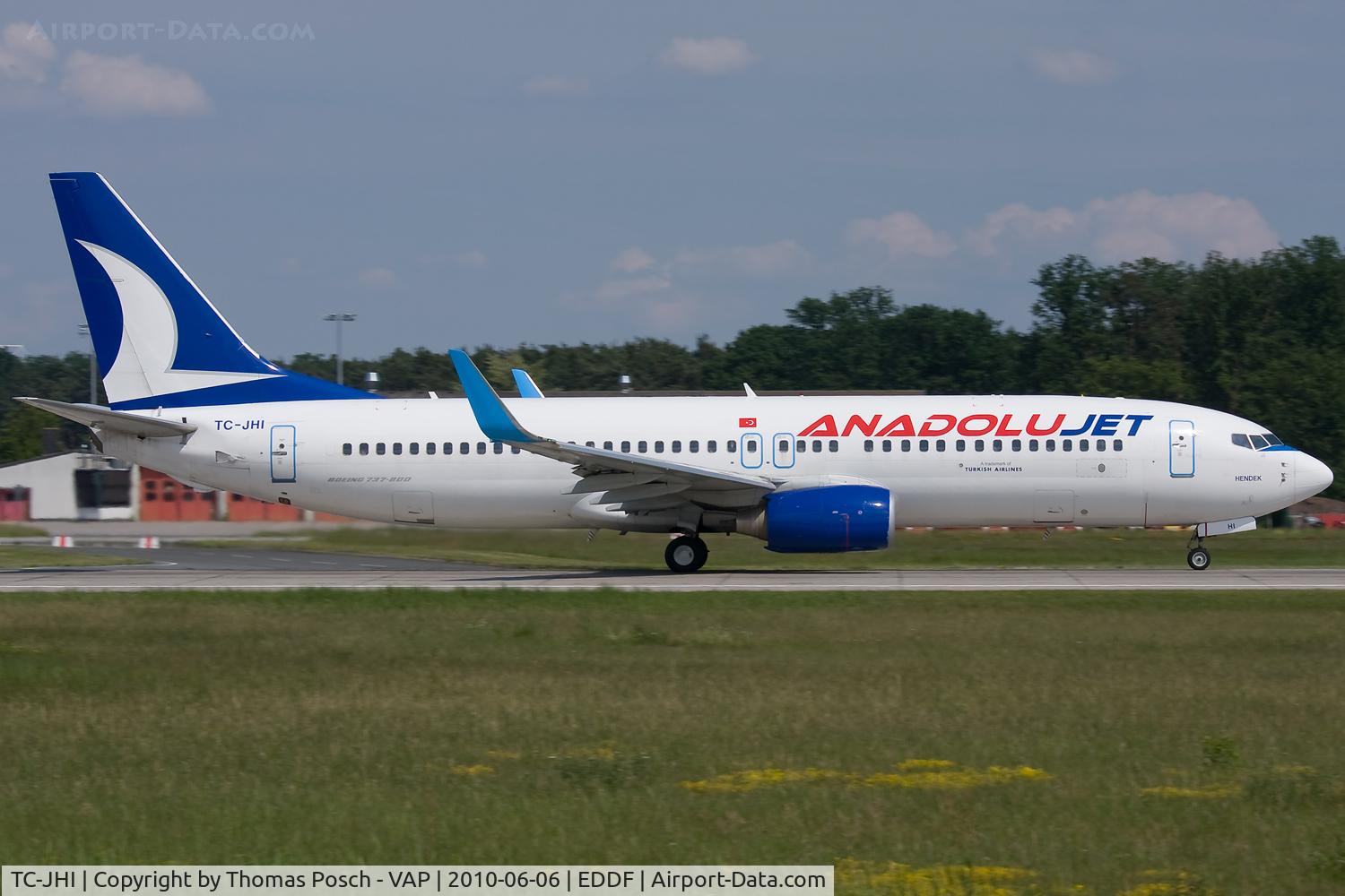 TC-JHI, 2007 Boeing 737-8FH C/N 35092, Srilankan Airlines