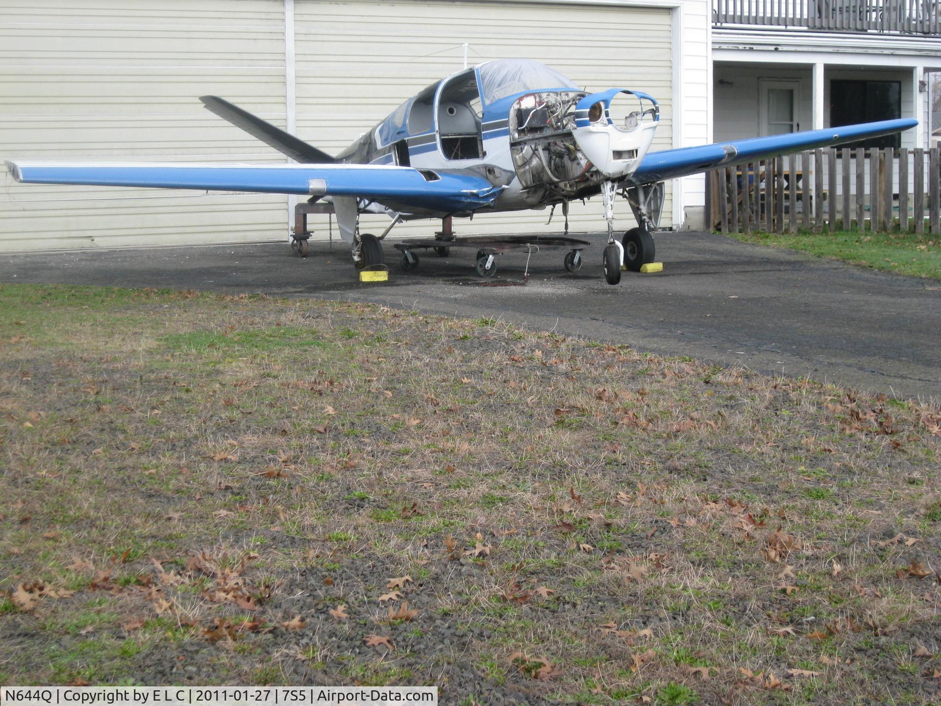 N644Q, 1957 Beech J35 Bonanza C/N D-5337, Sad ending