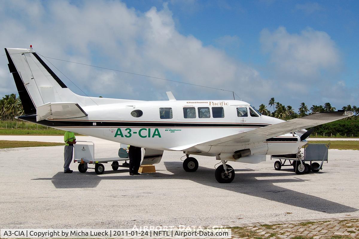 A3-CIA, 1976 Beech 65-B80 Queen Air Queen Air C/N LD-506, At Ha'apai