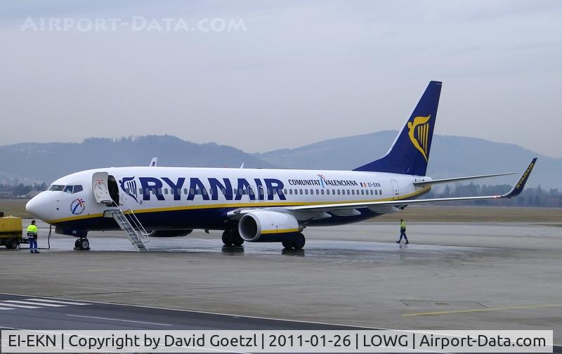 EI-EKN, 2010 Boeing 737-8AS C/N 35026, Valencia-Stickers