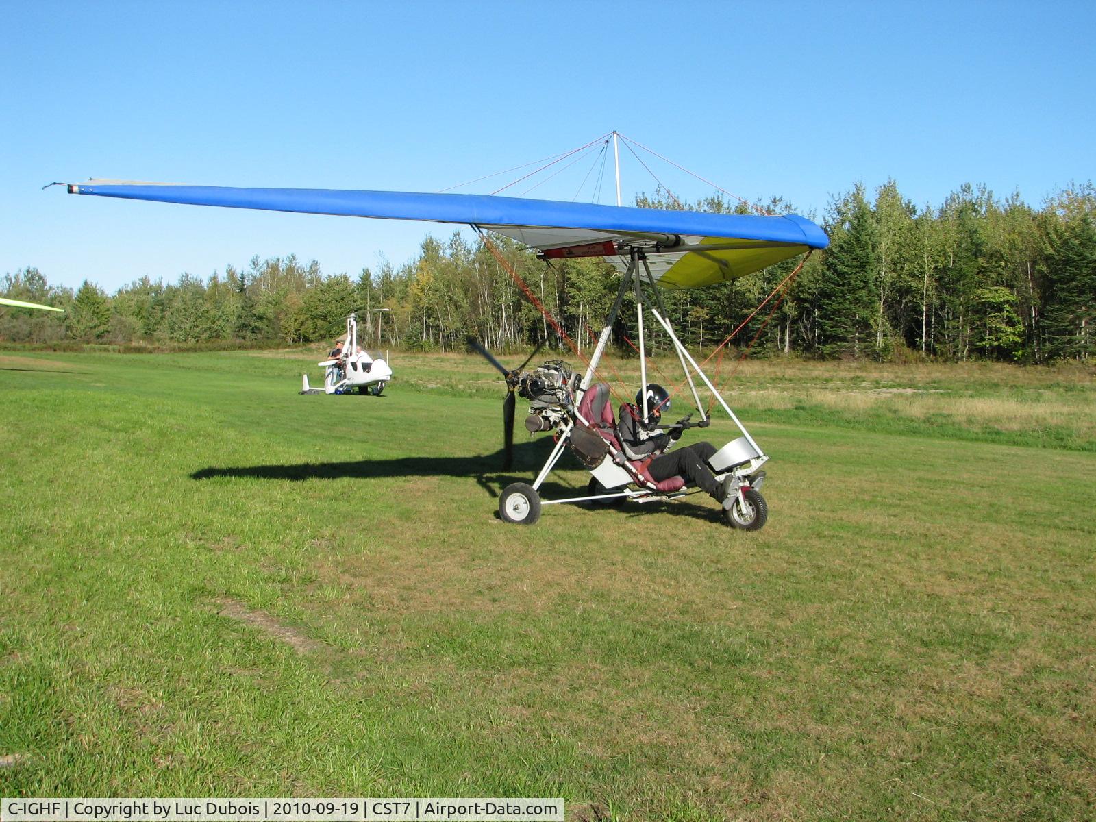 C-IGHF, 1999 Speedwing SWIFT C/N 169 H, Wing : AirCreation Fun 18Qc
Engine : Hirth 2706 E