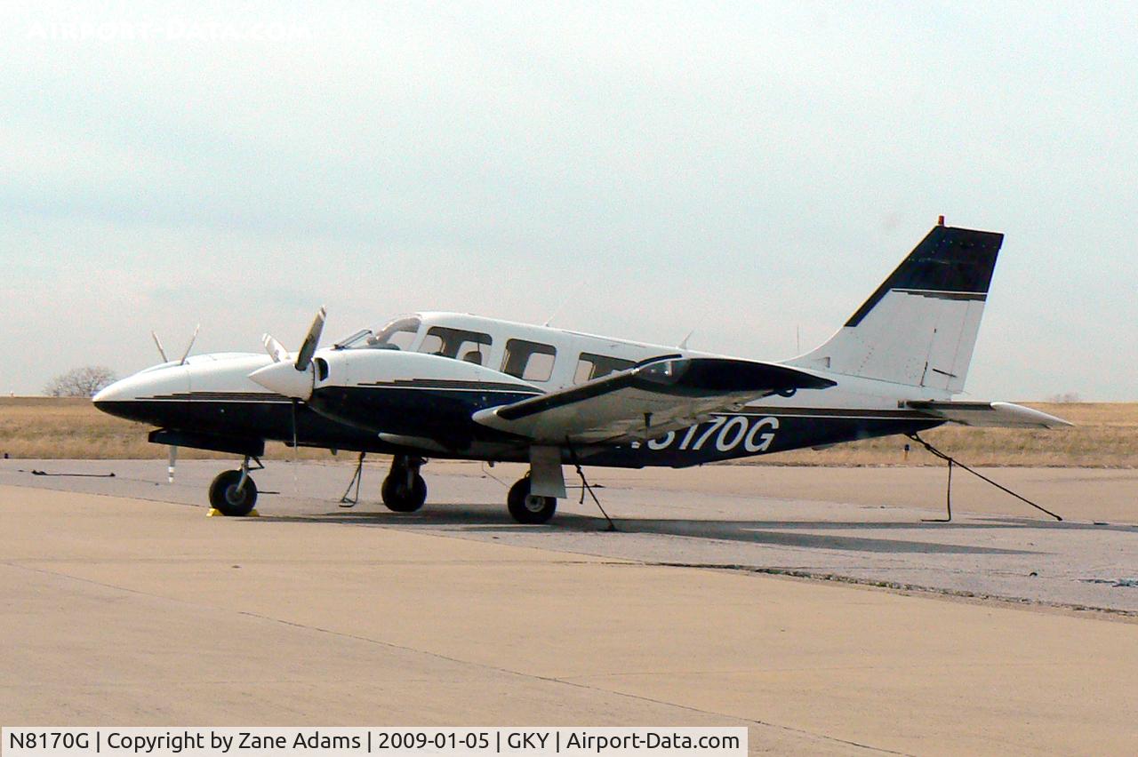 N8170G, 1982 Piper PA-34-220T C/N 34-8233116, At Arlington Municipal Airport