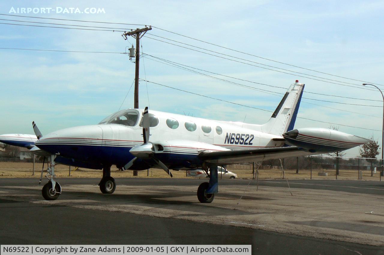 N69522, 1974 Cessna 340 C/N 340-0354, At Arlington Municipal Airport