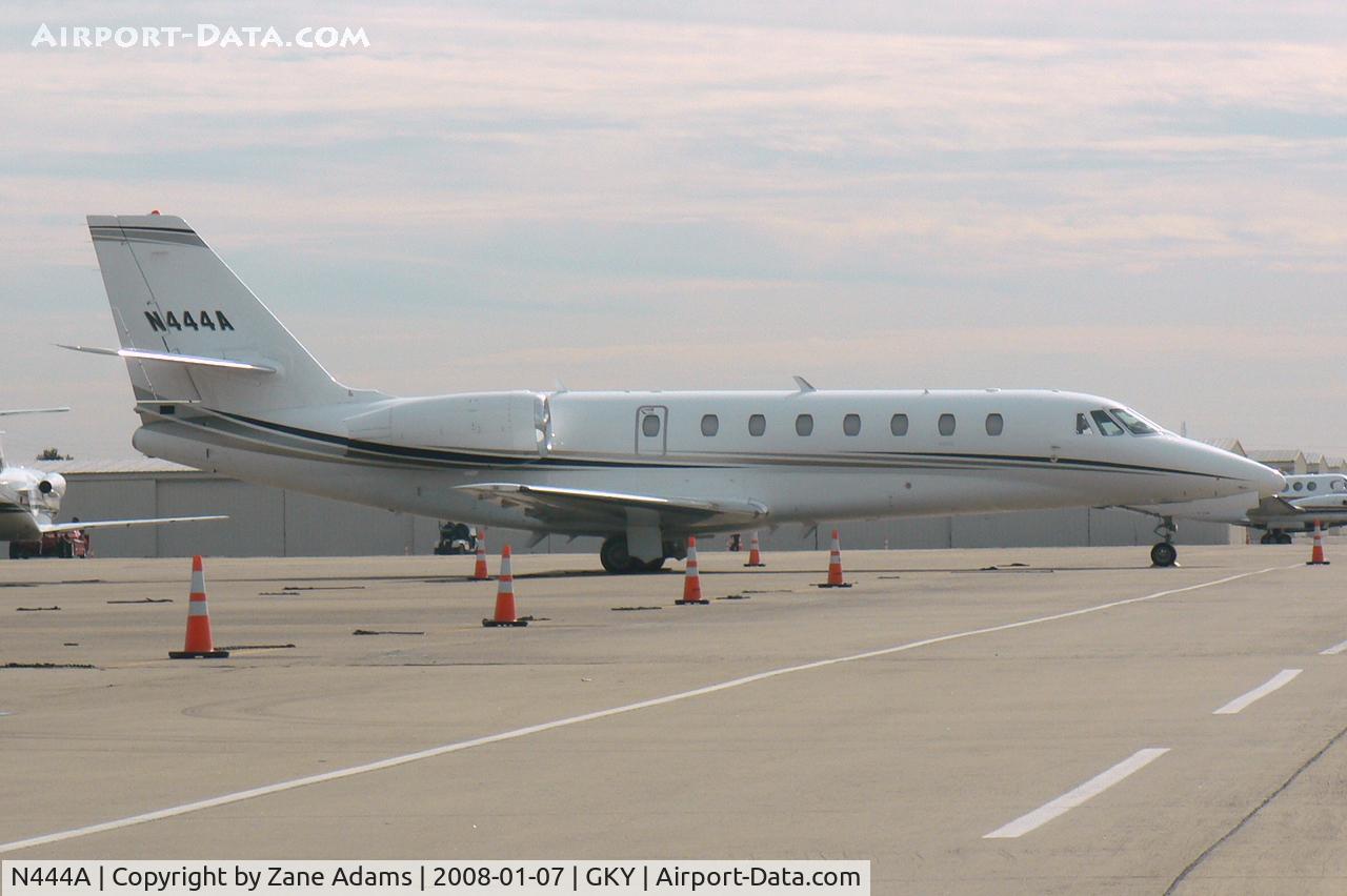 N444A, 2008 Cessna 680 Citation Sovereign C/N 6800218, At Arlington Municipal Airport