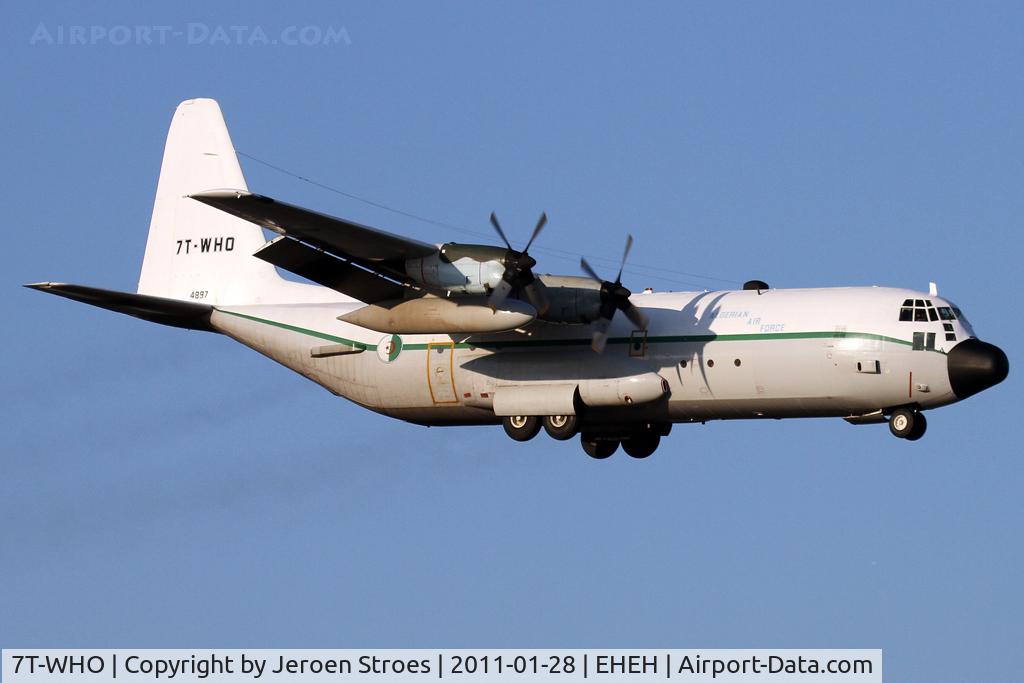 7T-WHO, 1981 Lockheed C-130H-30 Hercules C/N 382-4897, .