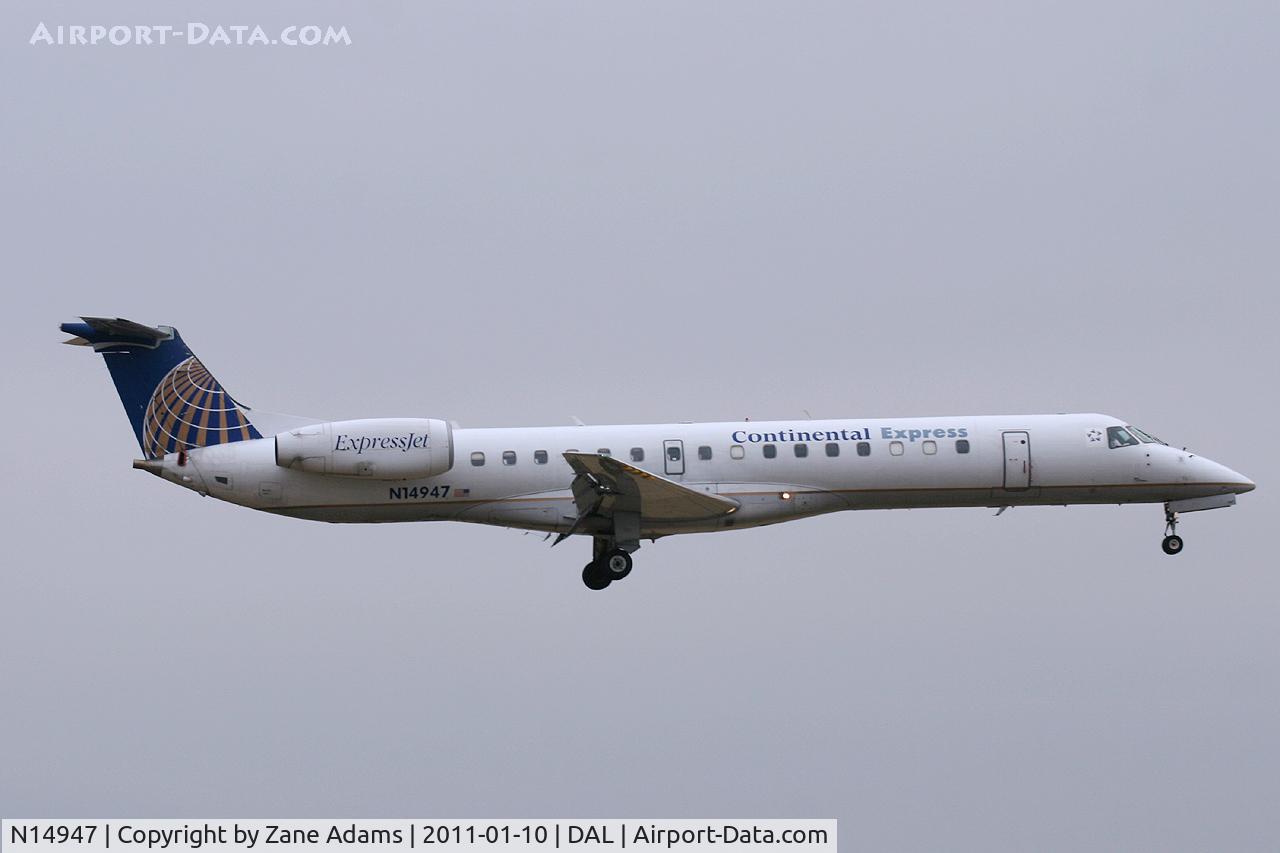 N14947, 1998 Embraer EMB-145EP (ERJ-145EP) C/N 145054, At Dallas Love Field