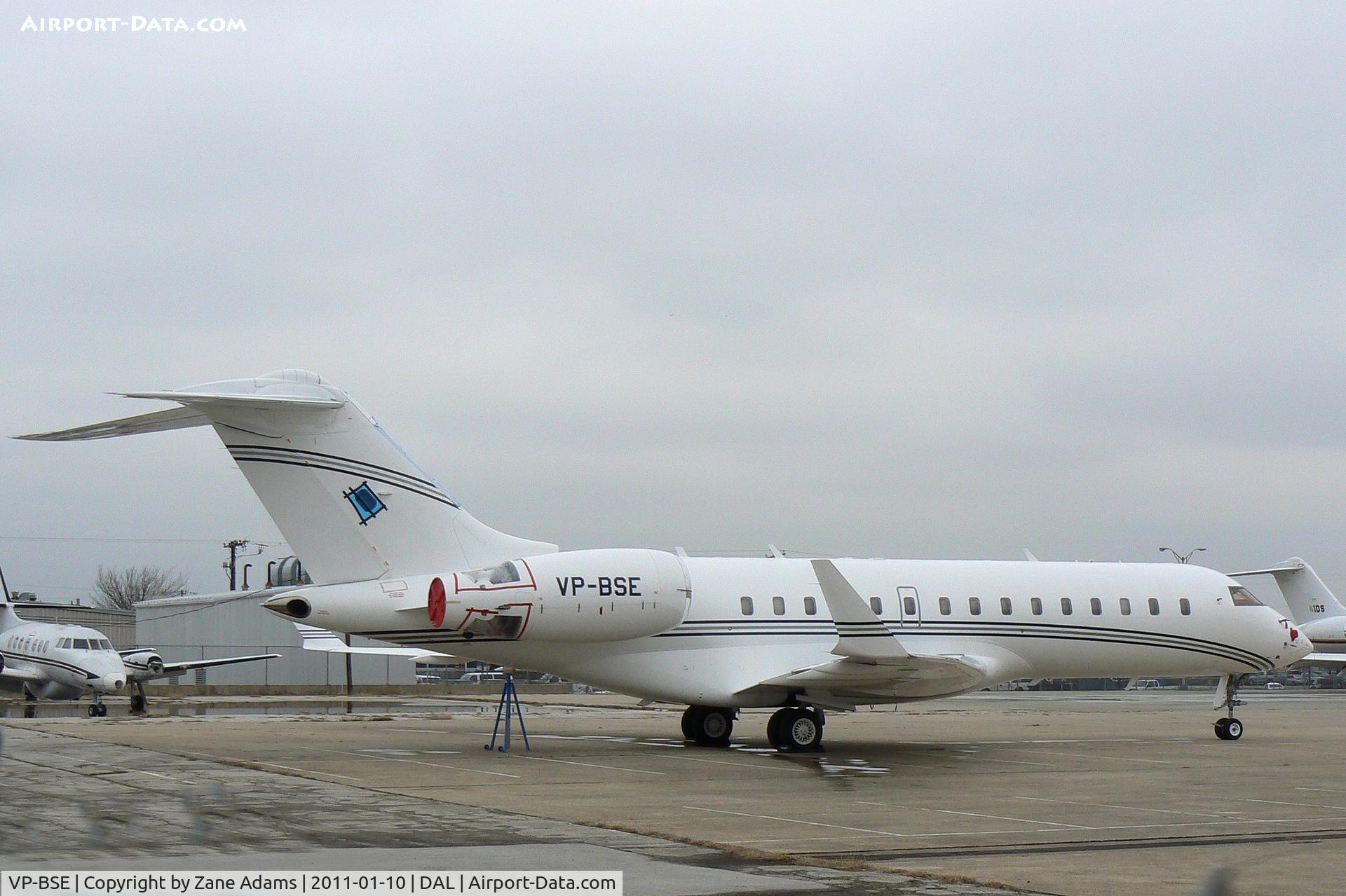 VP-BSE, Bombardier BD-700-1A10 Global Express C/N 9028, At Dallas Love Field