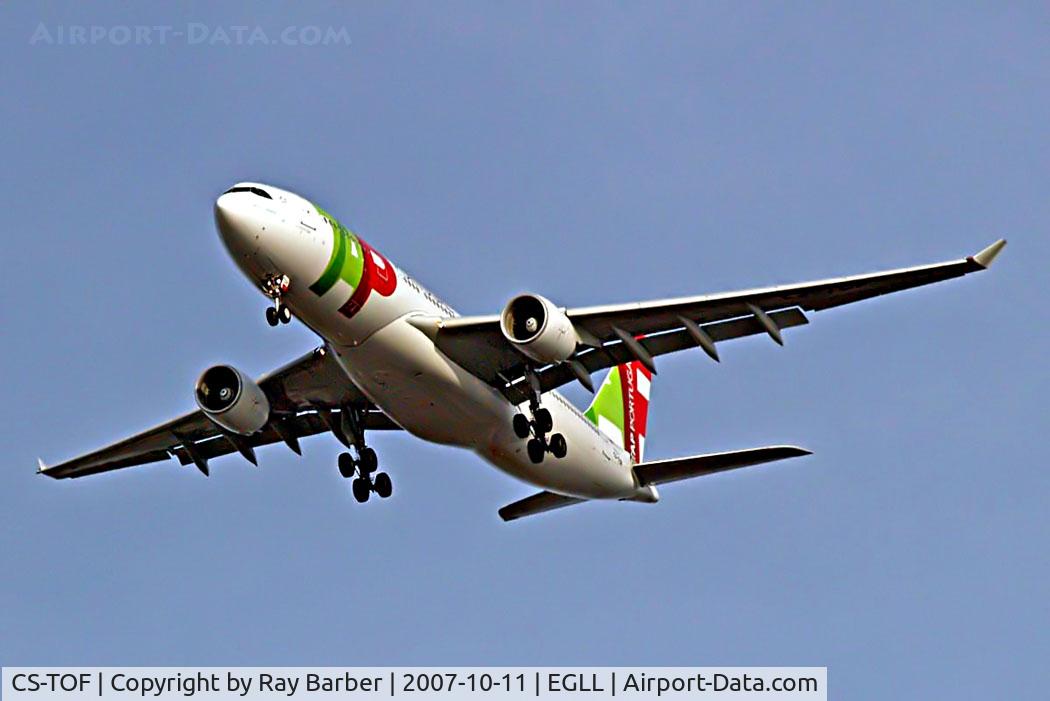 CS-TOF, 1999 Airbus A330-223 C/N 308, Airbus A330-223 [308] (TAP Air Portugal) Home~G 11/10/2007