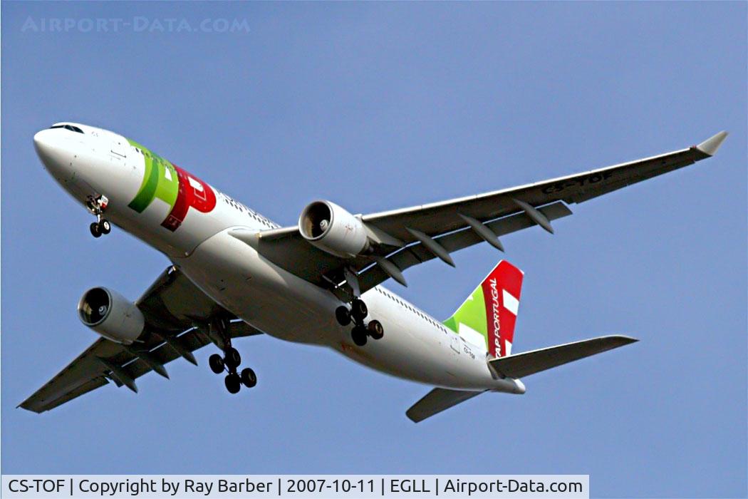 CS-TOF, 1999 Airbus A330-223 C/N 308, Airbus A330-223 [308] (TAP Air Portugal) Home~G 11/10/2007
