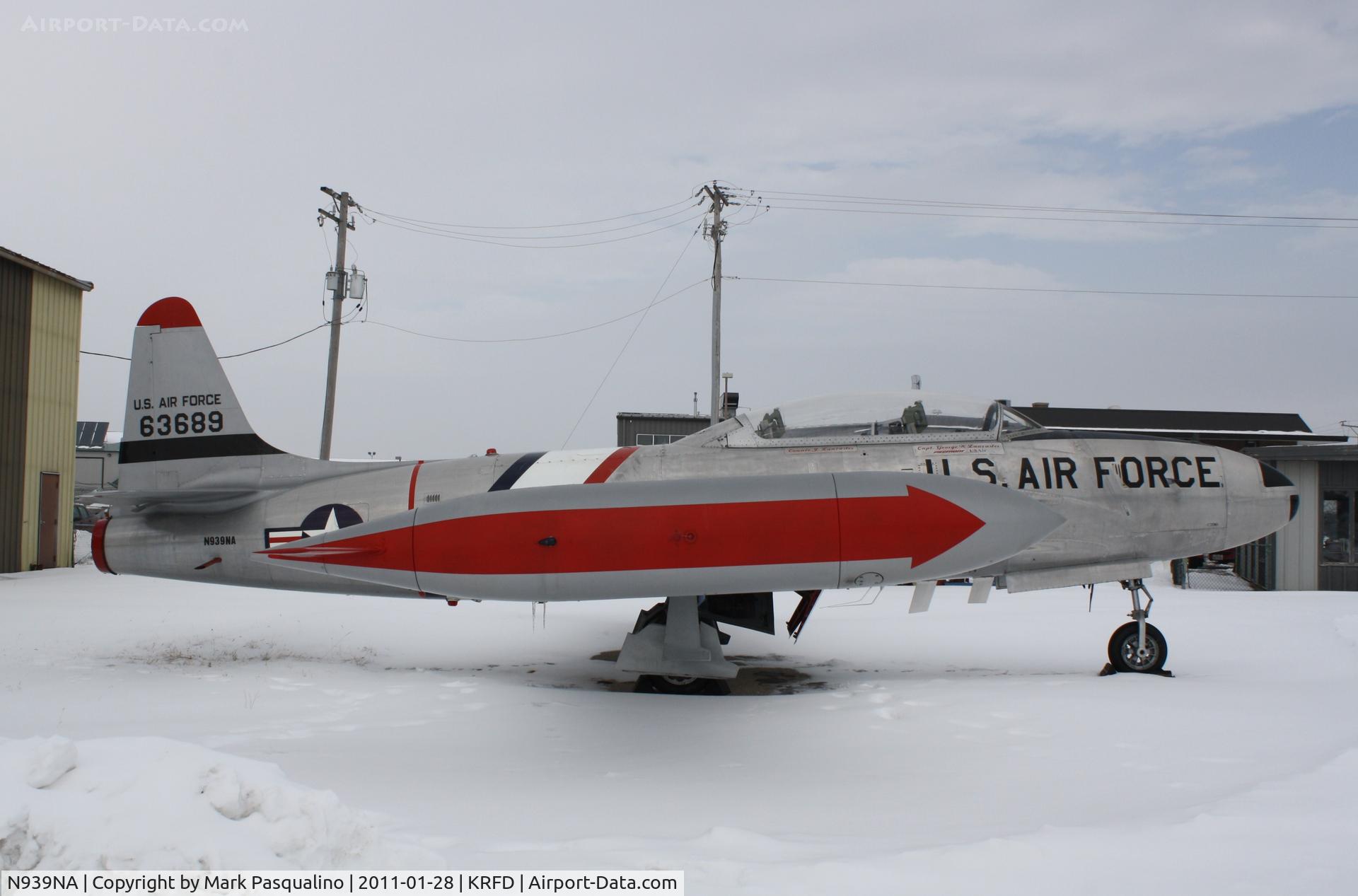 N939NA, 1956 Lockheed T-33A Shooting Star C/N 56-3689, Lockheed T-33A