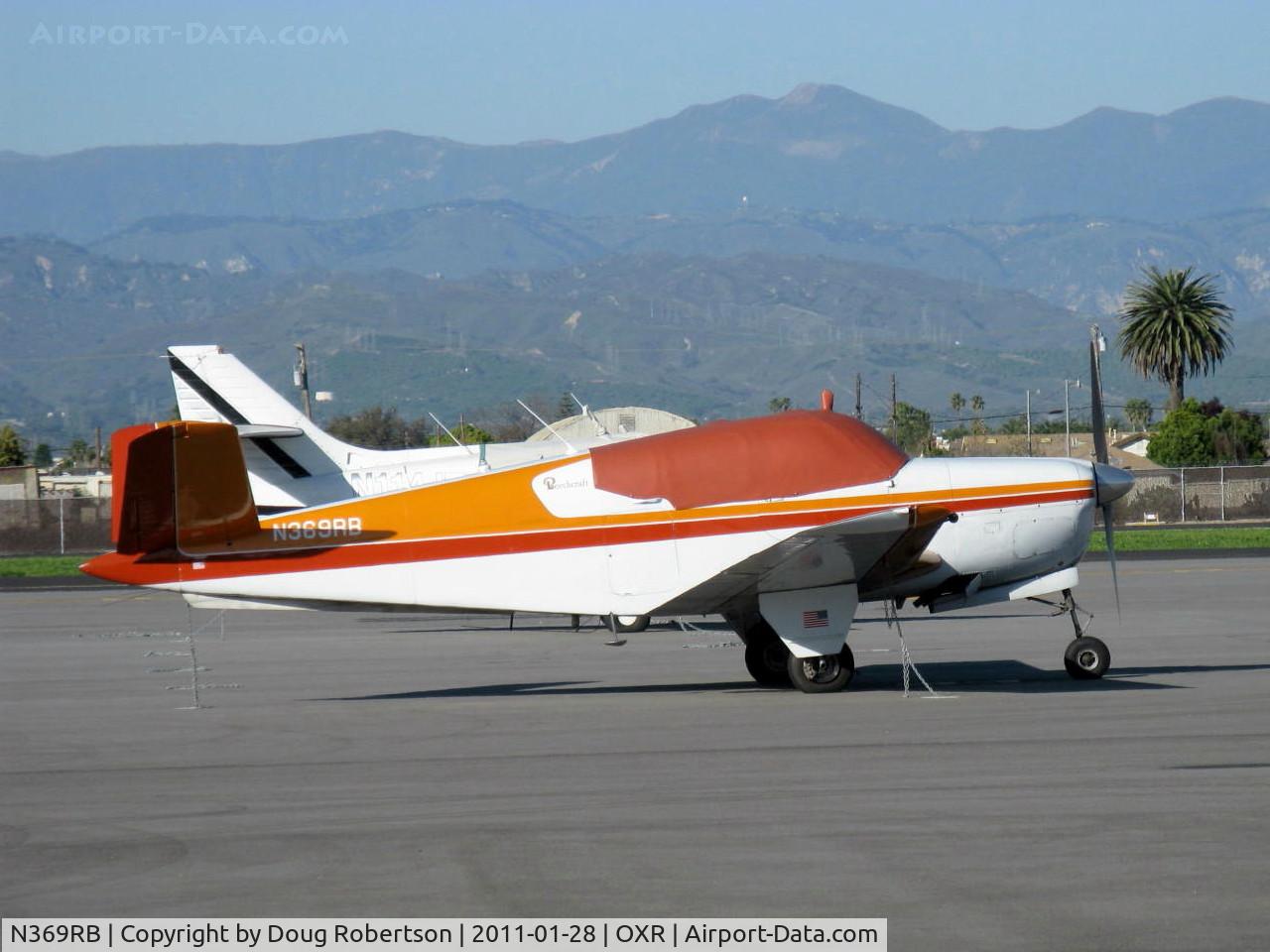 N369RB, 1964 Beech B35 C/N D-2384, 1950 (1964 registration) Beech B35 BONANZA, Continental E185 196/185 Hp listed, Model & Serno puts this aircraft in 1950 production year, third window mod & probable others.