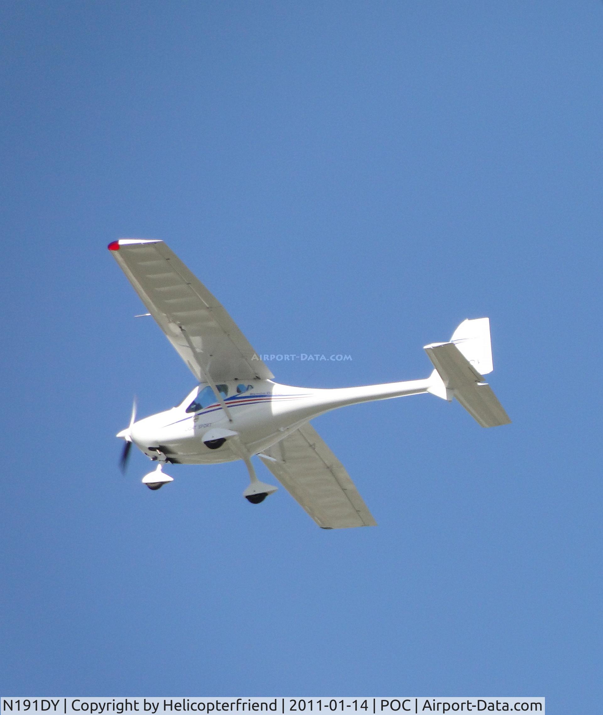 N191DY, 2007 Remos G-3/600 Mirage C/N 191, Part of a four ship diamond formation passing over Brackett