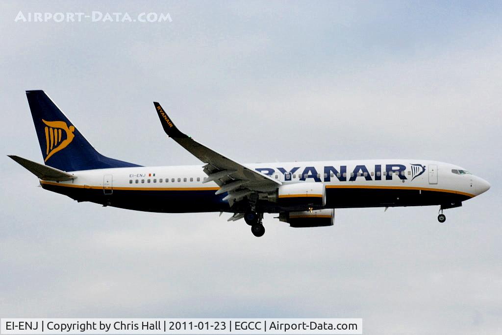 EI-ENJ, 2010 Boeing 737-8AS C/N 40301, Ryanair newest B737 making its first visit to MAN