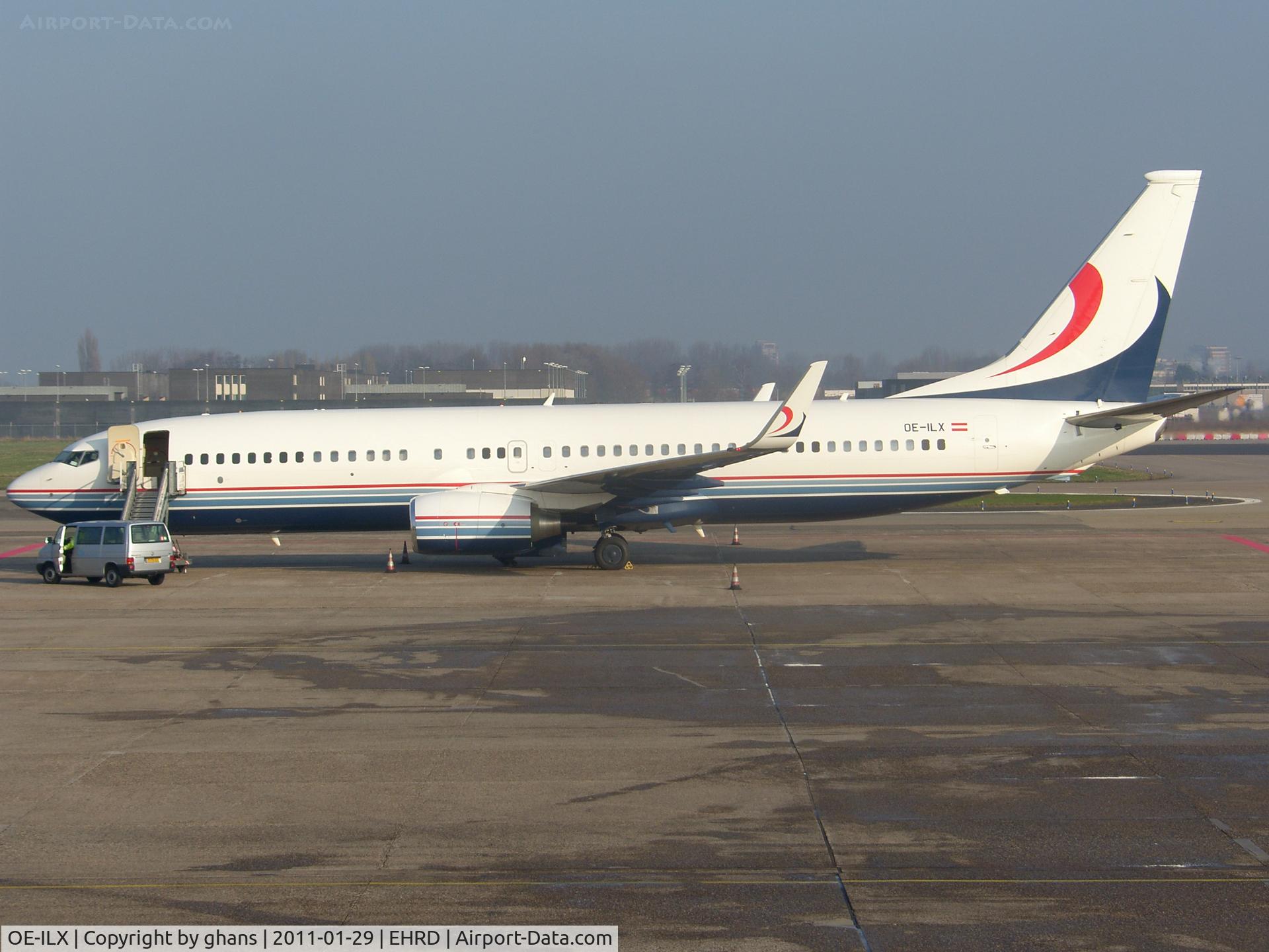OE-ILX, 2001 Boeing 737-8DR C/N 32777, Former P4-BBJ