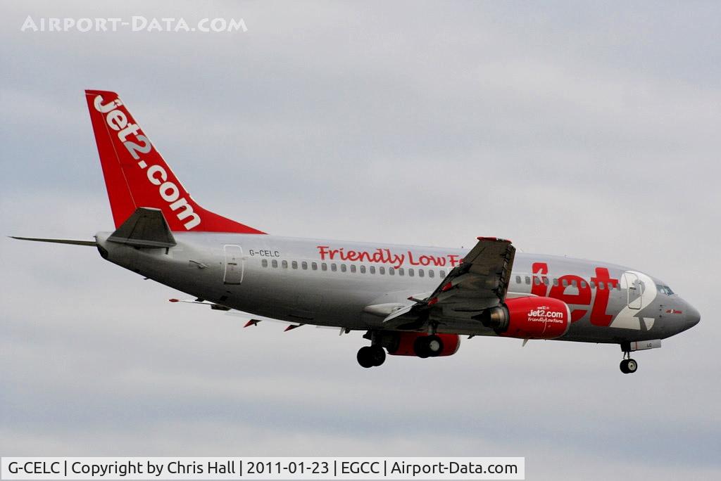 G-CELC, 1987 Boeing 737-33A C/N 23831, Jet2 B737 on approach for RW05L