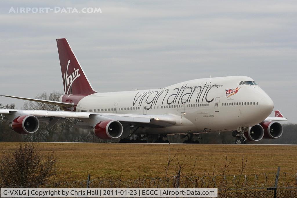 G-VXLG, 1998 Boeing 747-41R C/N 29406, Virgin Atlantic B747 in the latest colour scheme