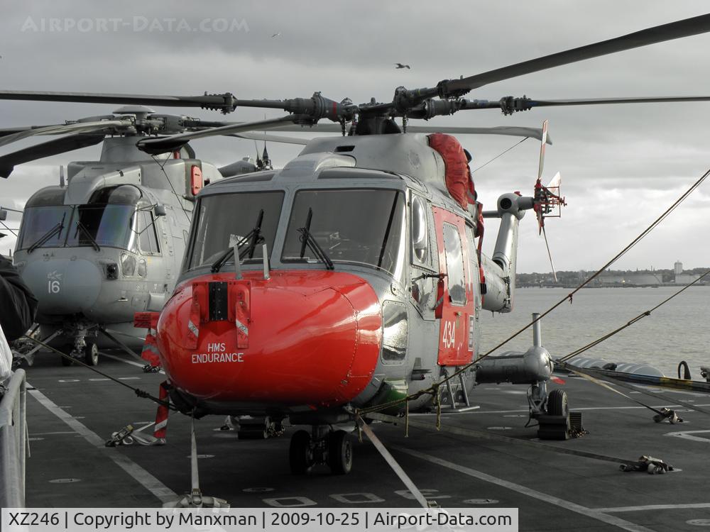 XZ246, 1978 Westland Lynx HAS.3S(ICE) C/N 070, HMS Endurance Lynx