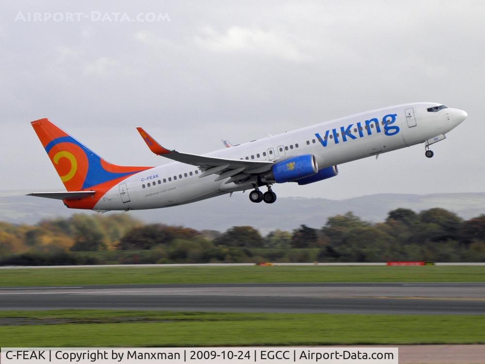 C-FEAK, 2004 Boeing 737-86Q C/N 30292, Viking Airlines, now gone