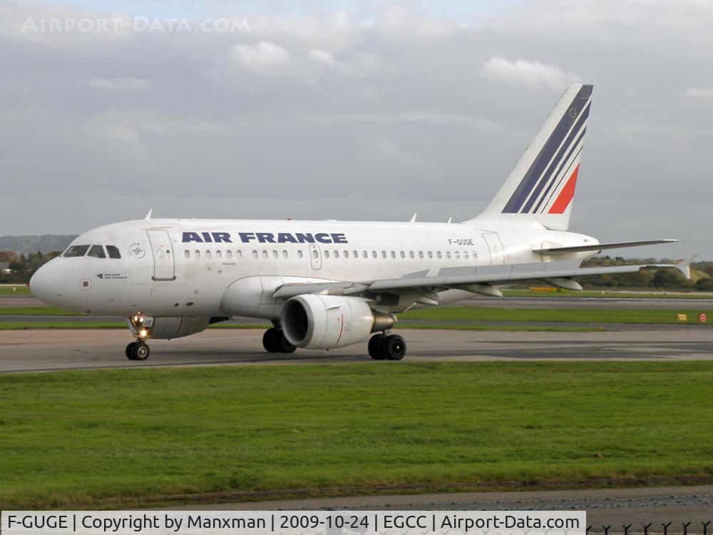 F-GUGE, 2003 Airbus A318-111 C/N 2100, Air France