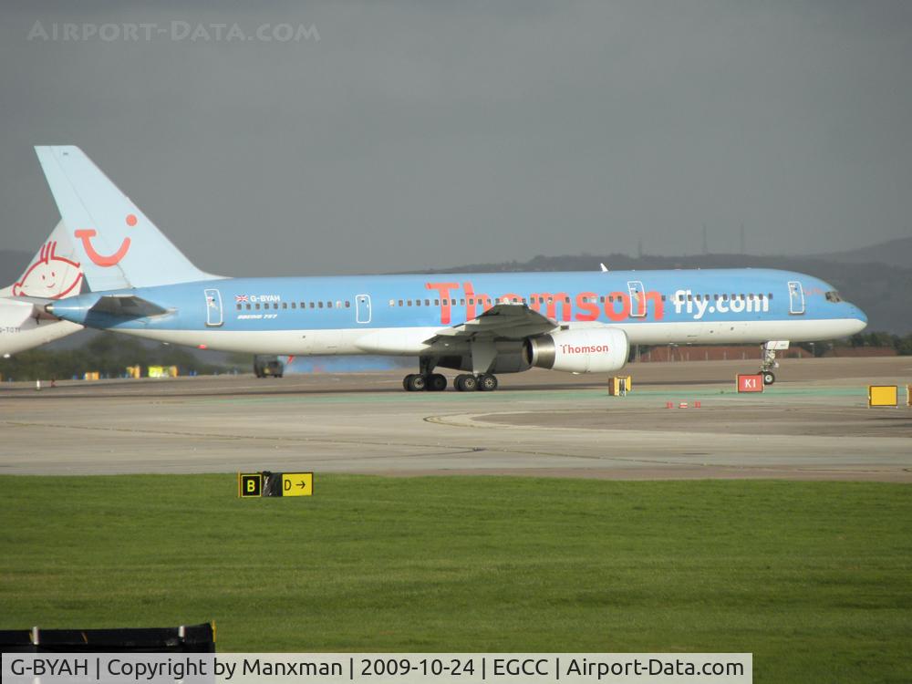 G-BYAH, 1992 Boeing 757-204 C/N 26966, Thomsonfly
