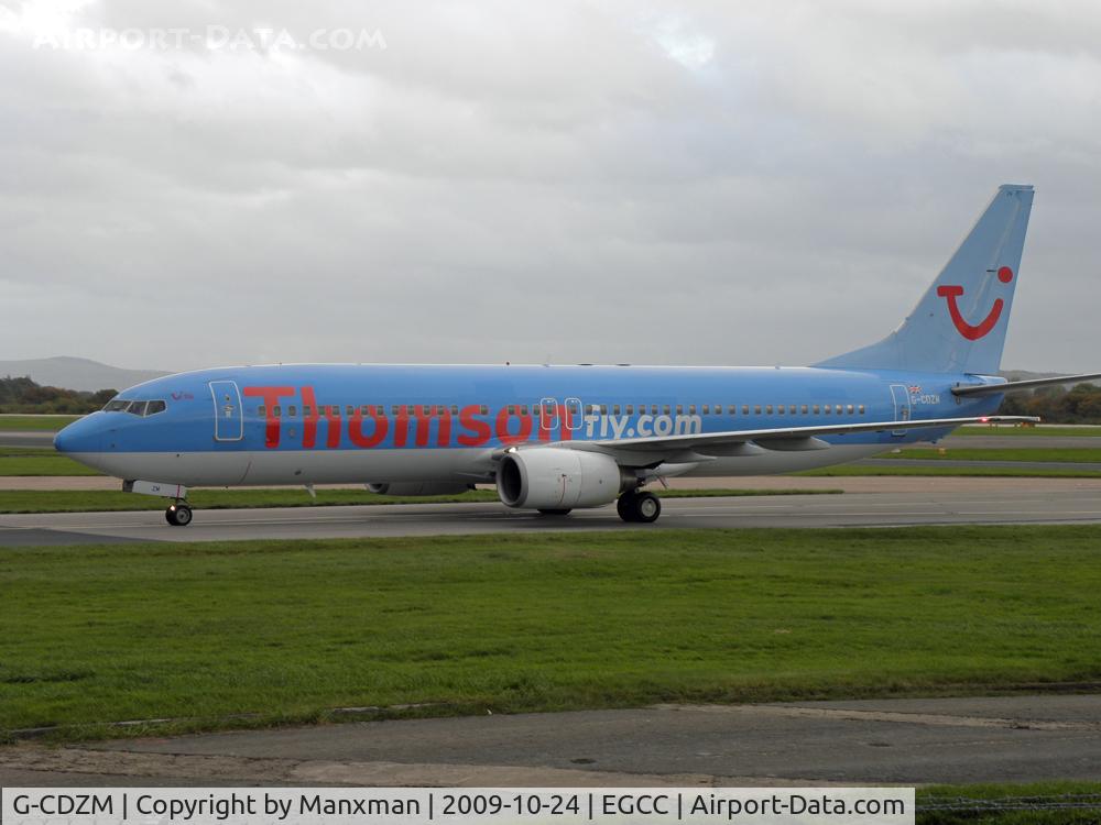 G-CDZM, 2000 Boeing 737-804 C/N 30466, Thomsonfly