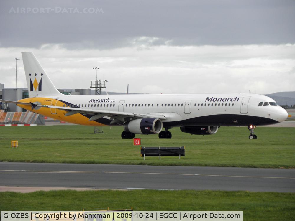 G-OZBS, 2001 Airbus A321-231 C/N 1428, Monarch