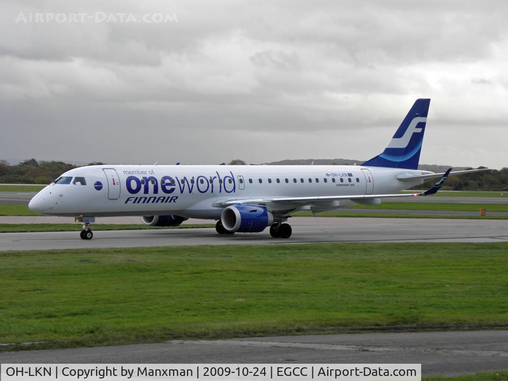 OH-LKN, 2009 Embraer 190LR (ERJ-190-100LR) C/N 19000252, Finnair