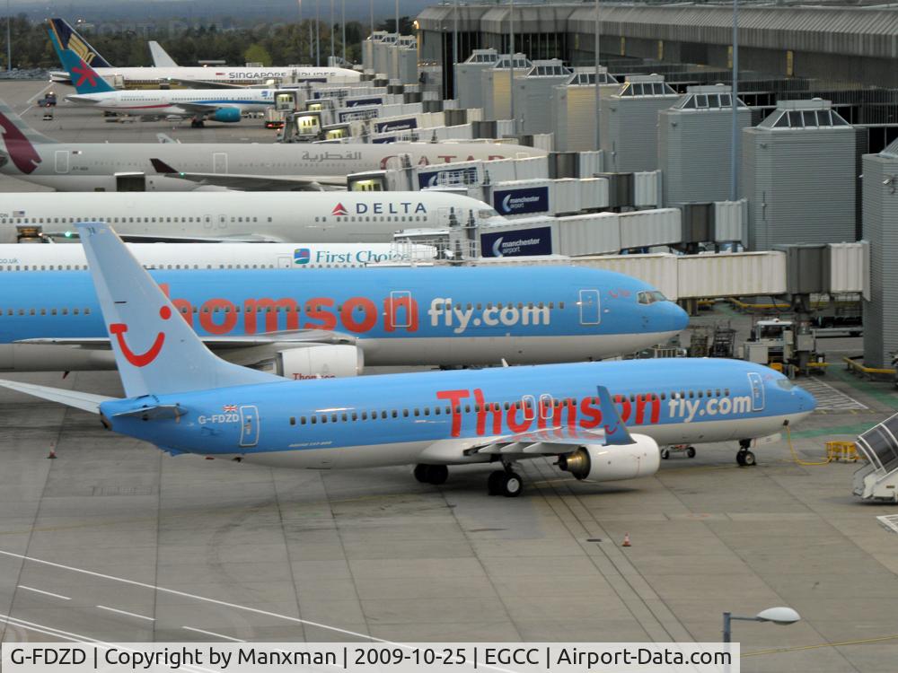 G-FDZD, 2007 Boeing 737-8K5 C/N 35132, Thomsonfly
