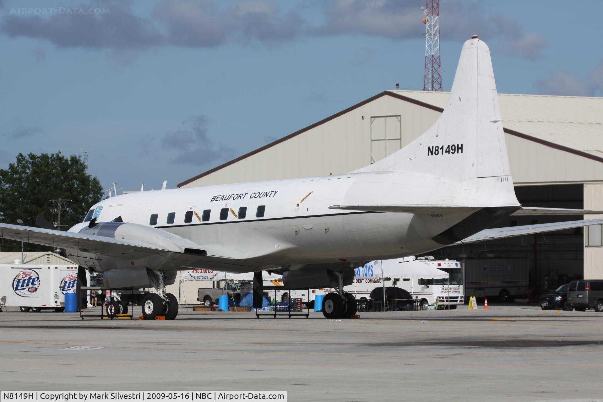 N8149H, Convair C-131F (R4Y-1) Samaritan C/N 291, Static at Marine Corps Air Station Beaufort