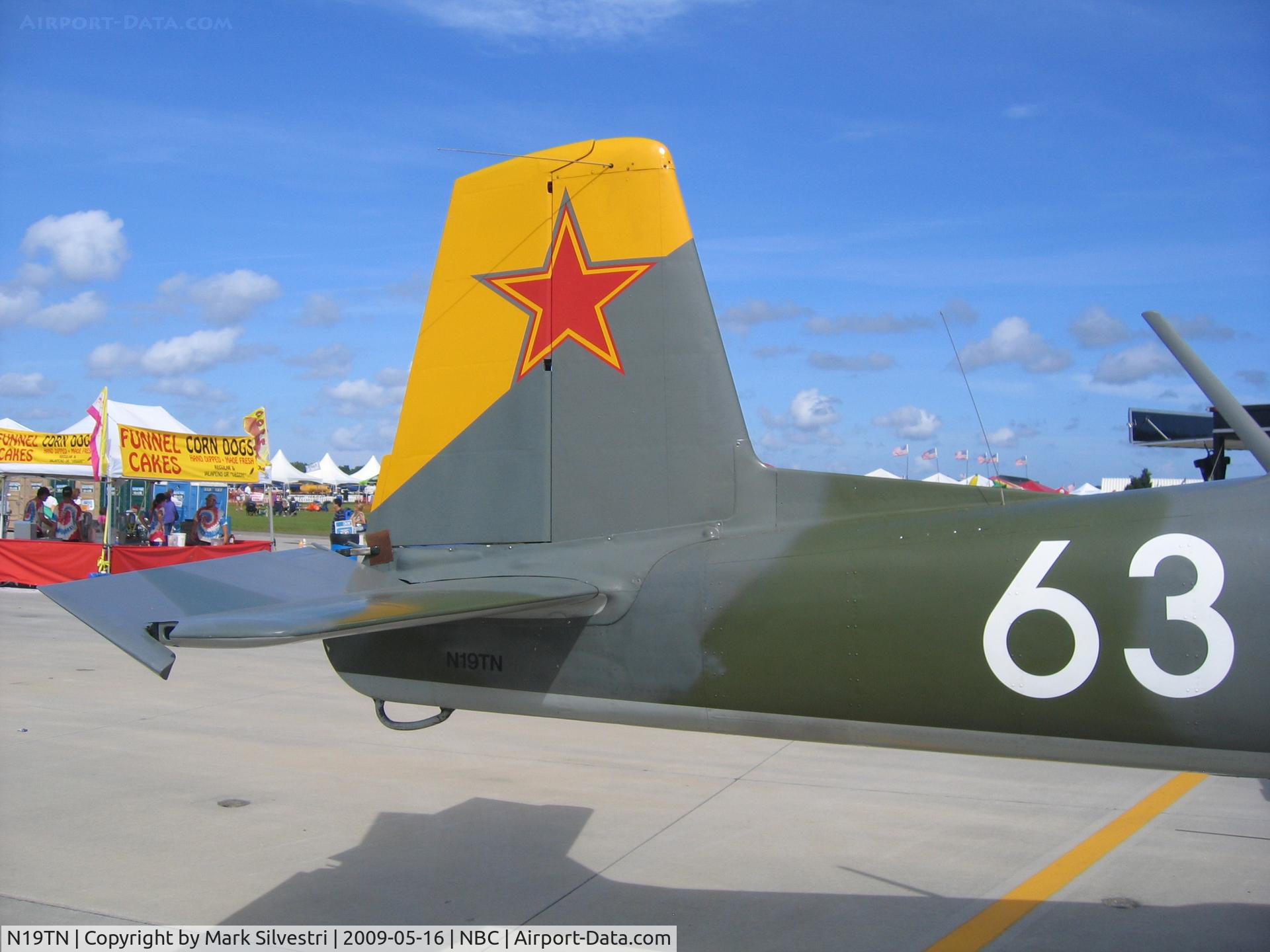 N19TN, 1967 Nanchang CJ-6A C/N 2532045, Static at Marine Corps Air Station Beaufort