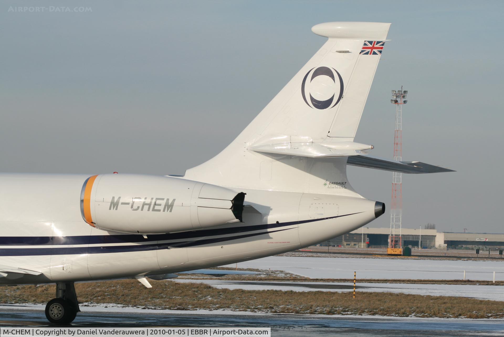 M-CHEM, 2007 Dassault Falcon 2000EX C/N 128, Rear