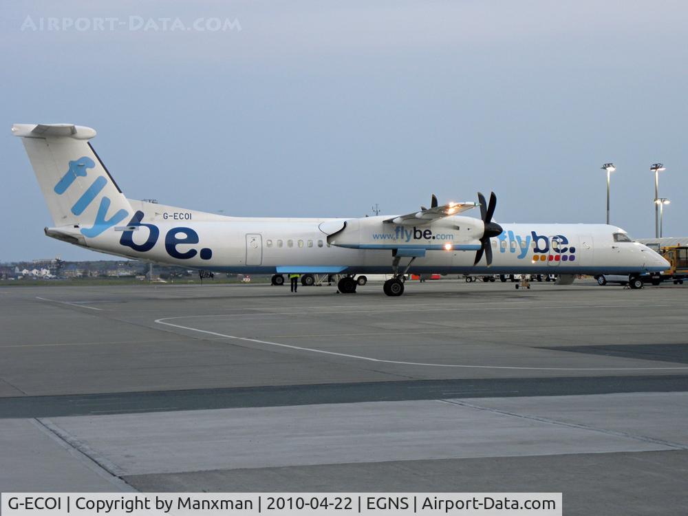 G-ECOI, 2008 De Havilland Canada DHC-8-402Q Dash 8 C/N 4224, Flybe